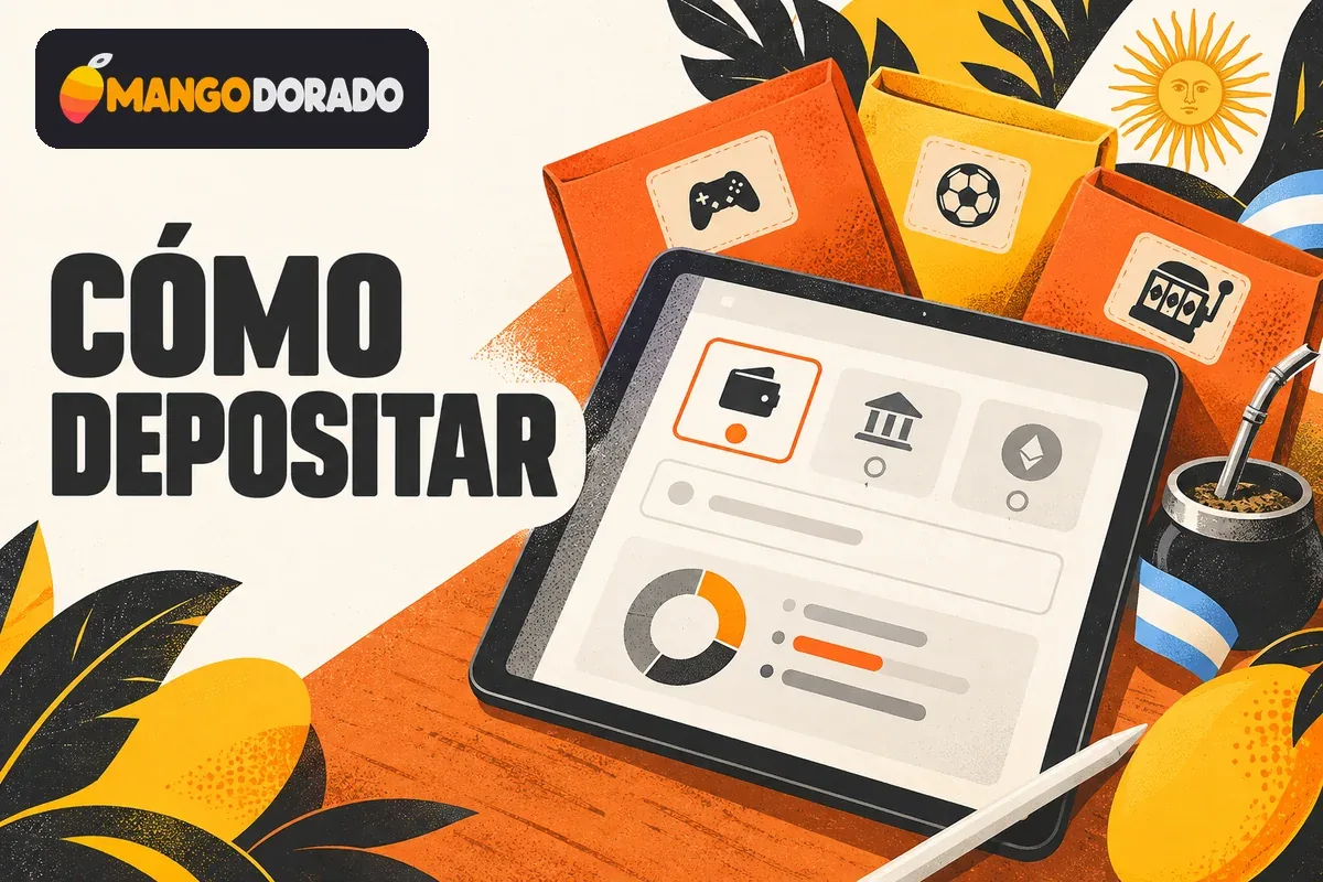 Tablet con métodos de depósito y sobres para organizar gastos.