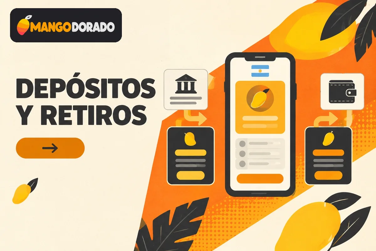 Pantalla con depósitos entrantes y retiros salientes en carriles separados.
